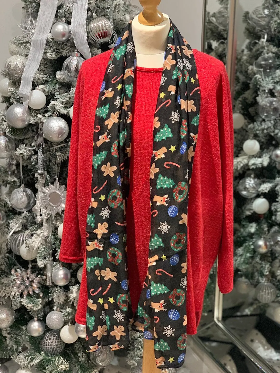 Gingerbread Man Scarf