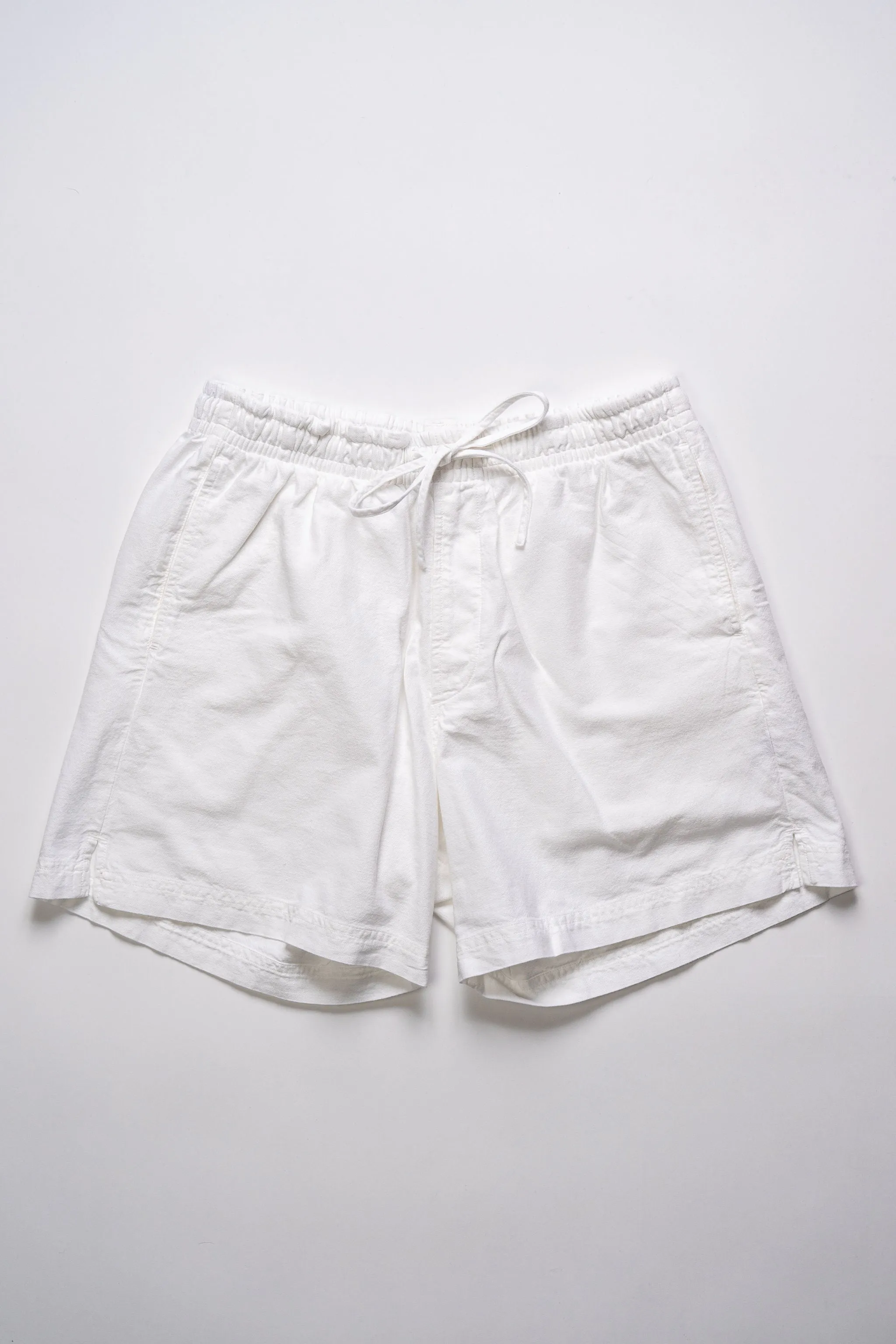 Hansen Garments Janik Casual Drawstring Shorts - White