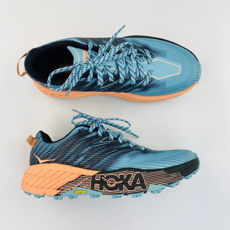 Hoka W Speedgoat 4 - Second Hand Trail running shoes - Women's - Blue - 40 | Hardloop