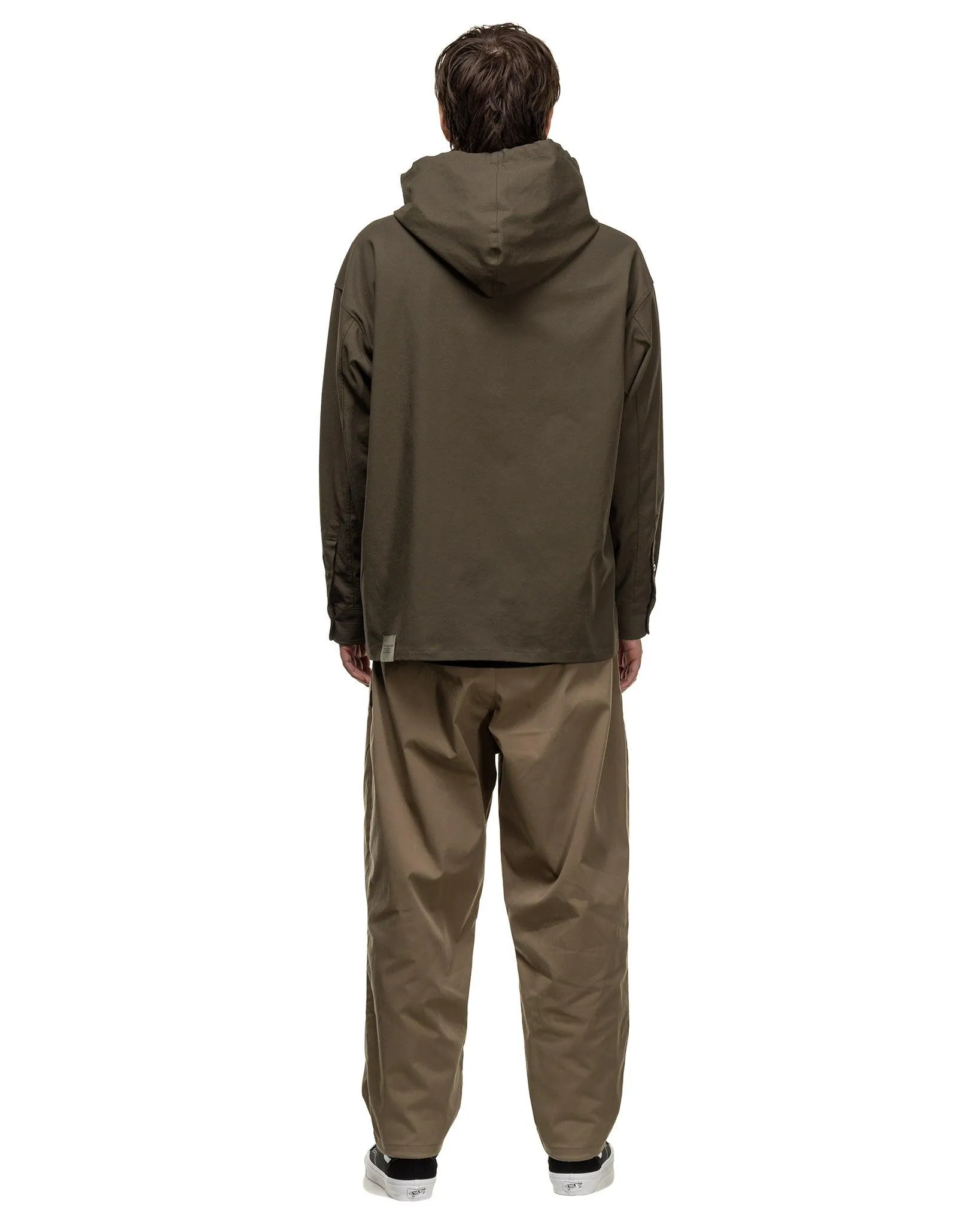 Hooded Shirt LS Olive Drab