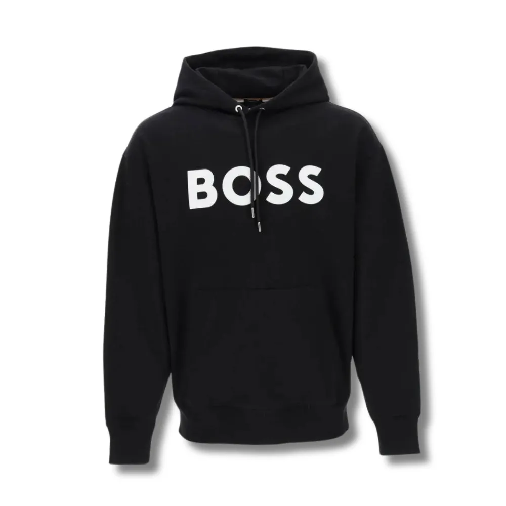 Hugo Boss  |Street Style Long Sleeves Plain Cotton Oversized Logo