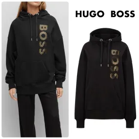 Hugo Boss  |Unisex Street Style Long Sleeves Plain Cotton Logo