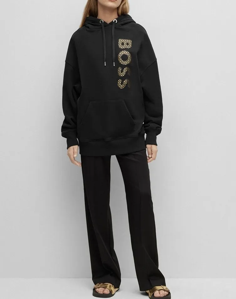 Hugo Boss  |Unisex Street Style Long Sleeves Plain Cotton Logo