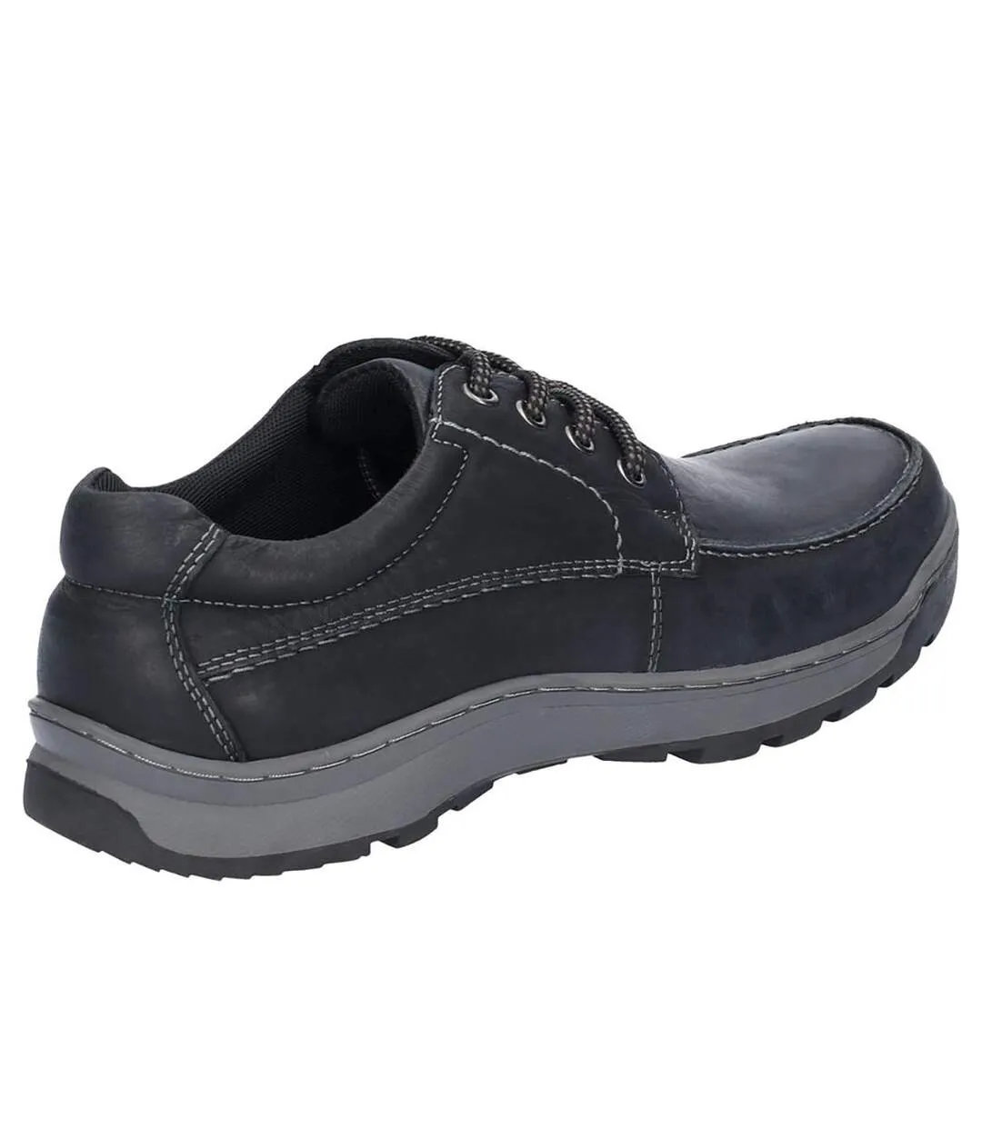 Hush Puppies Mens Tucker Lace Up Shoes (Black) - UTFS6063