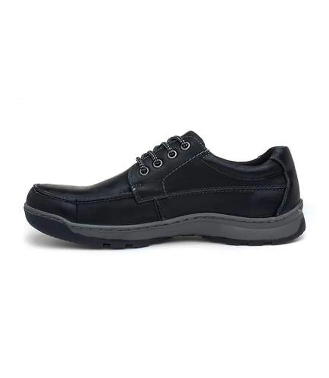 Hush Puppies Mens Tucker Lace Up Shoes (Black) - UTFS6063