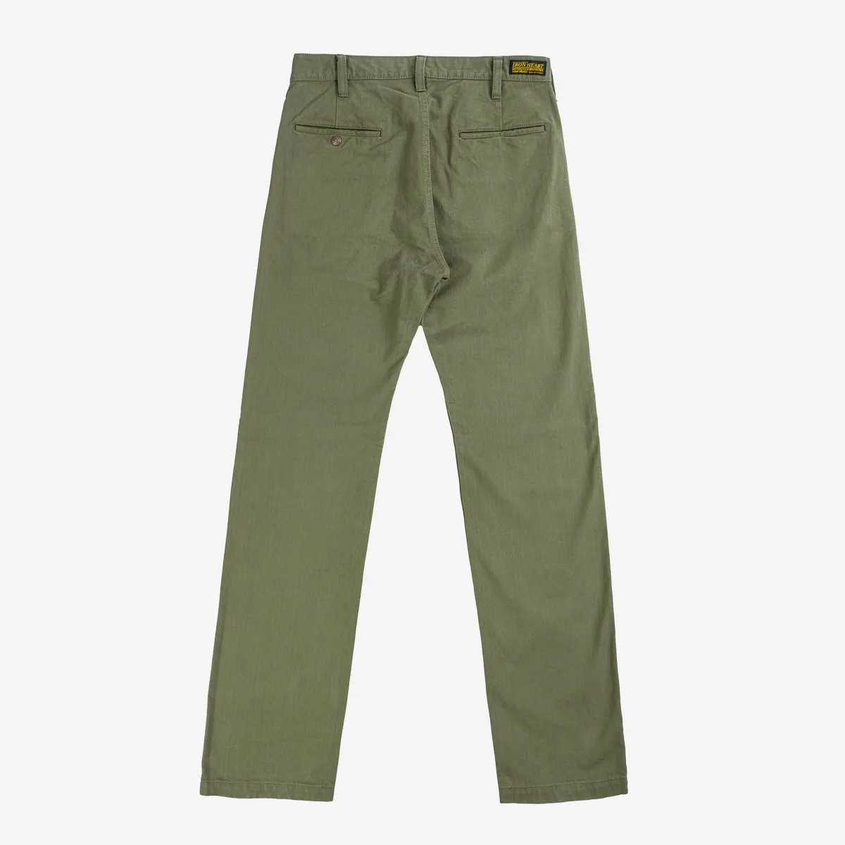 Iron Heart IH-735-ODG 11oz Herringbone Work Pants - Olive Drab Green