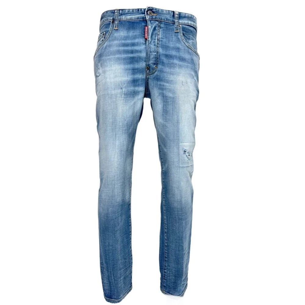 Jeans Skinny Blu per Uomo