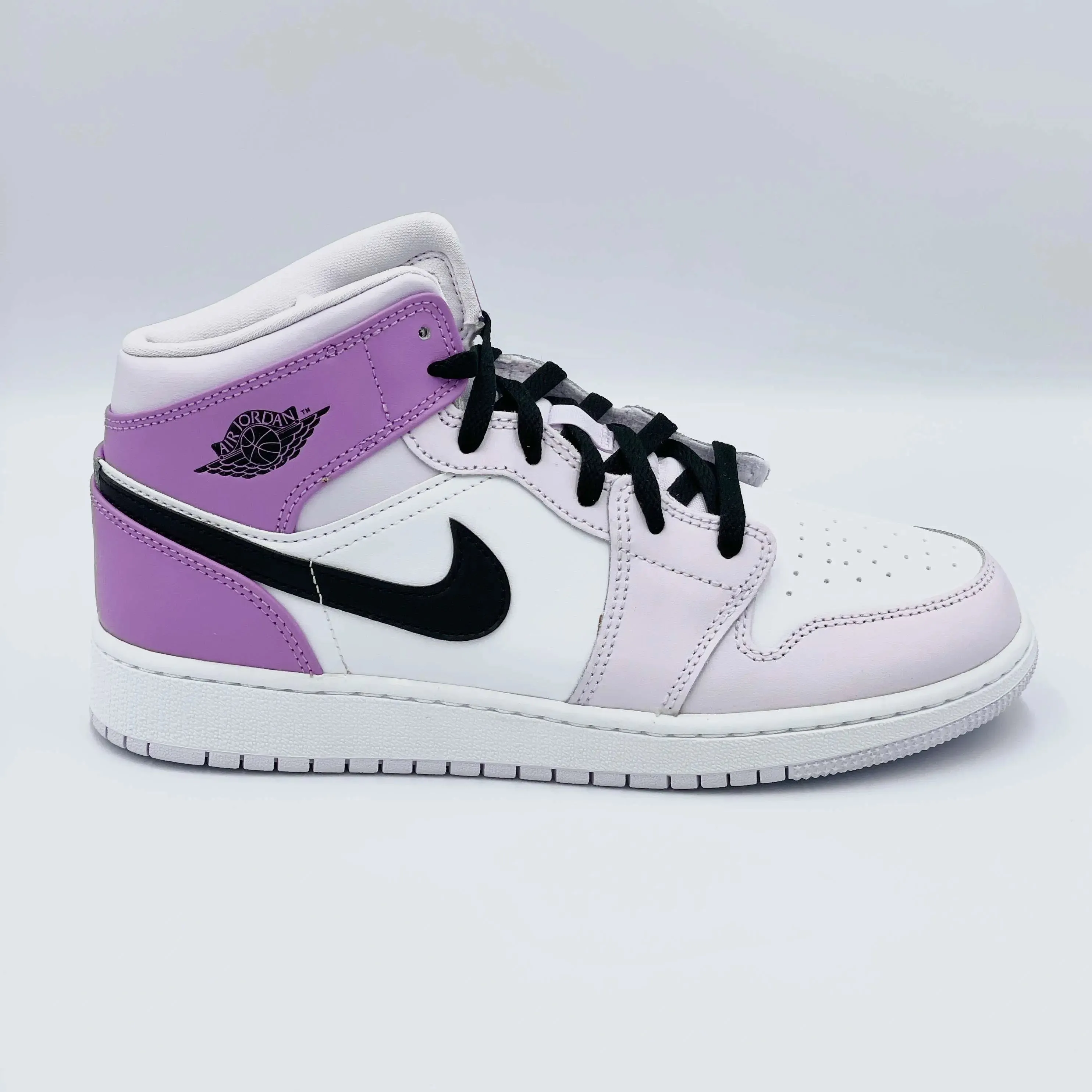 Jordan 1 Mid Barely Grape (GS)