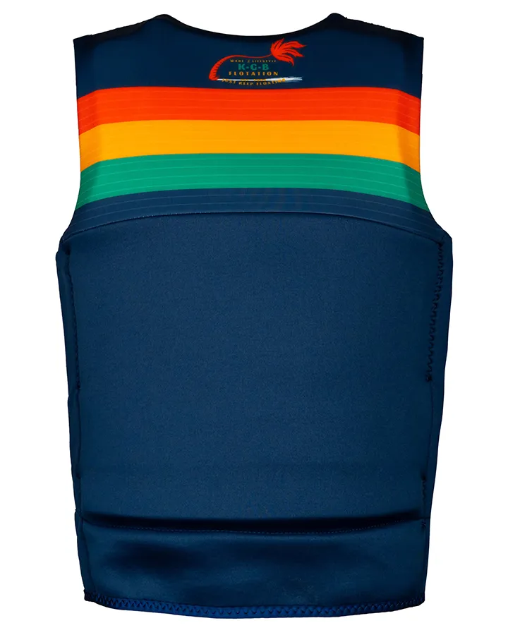 KGB Junior Boys Vest - Retro Navy - 2023