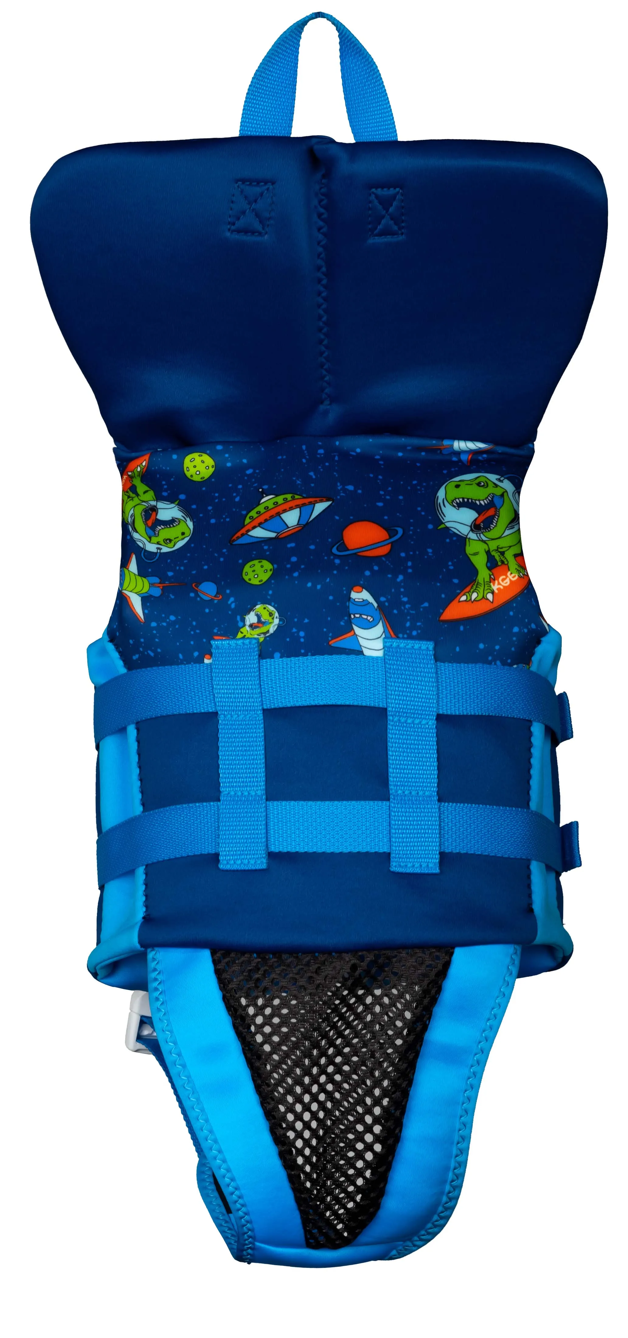 KGB Junior Boys Vest With Collar - Out of Space