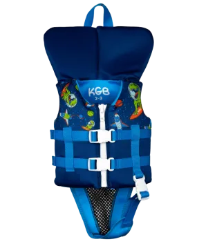 KGB Junior Boys Vest With Collar - Out of Space