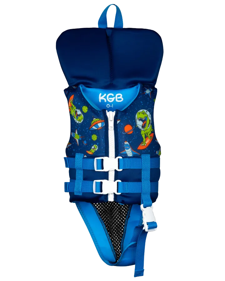 KGB Junior Boys Vest With Collar - Out of Space