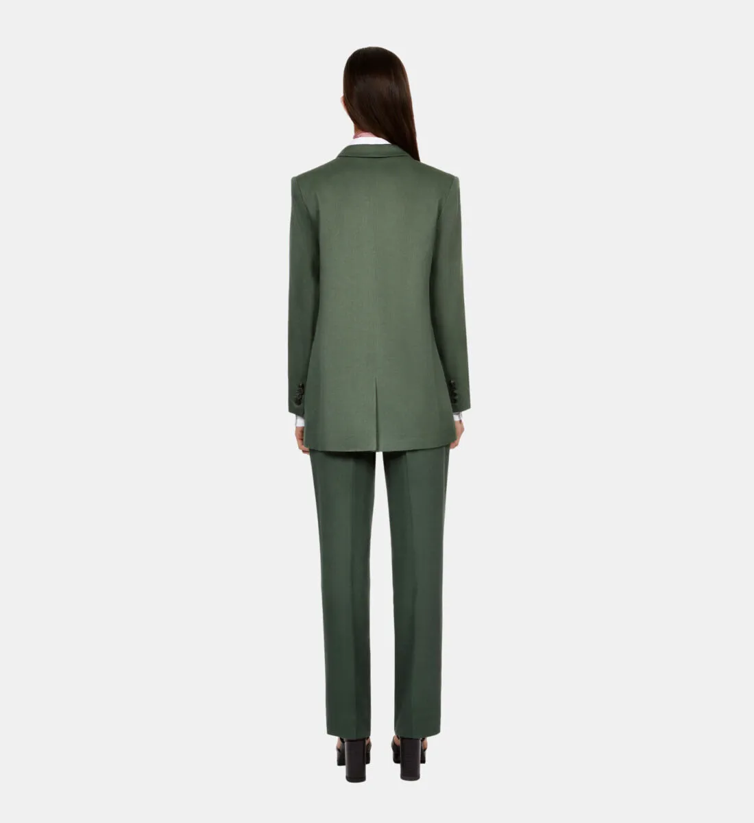 Khaki suit jacket