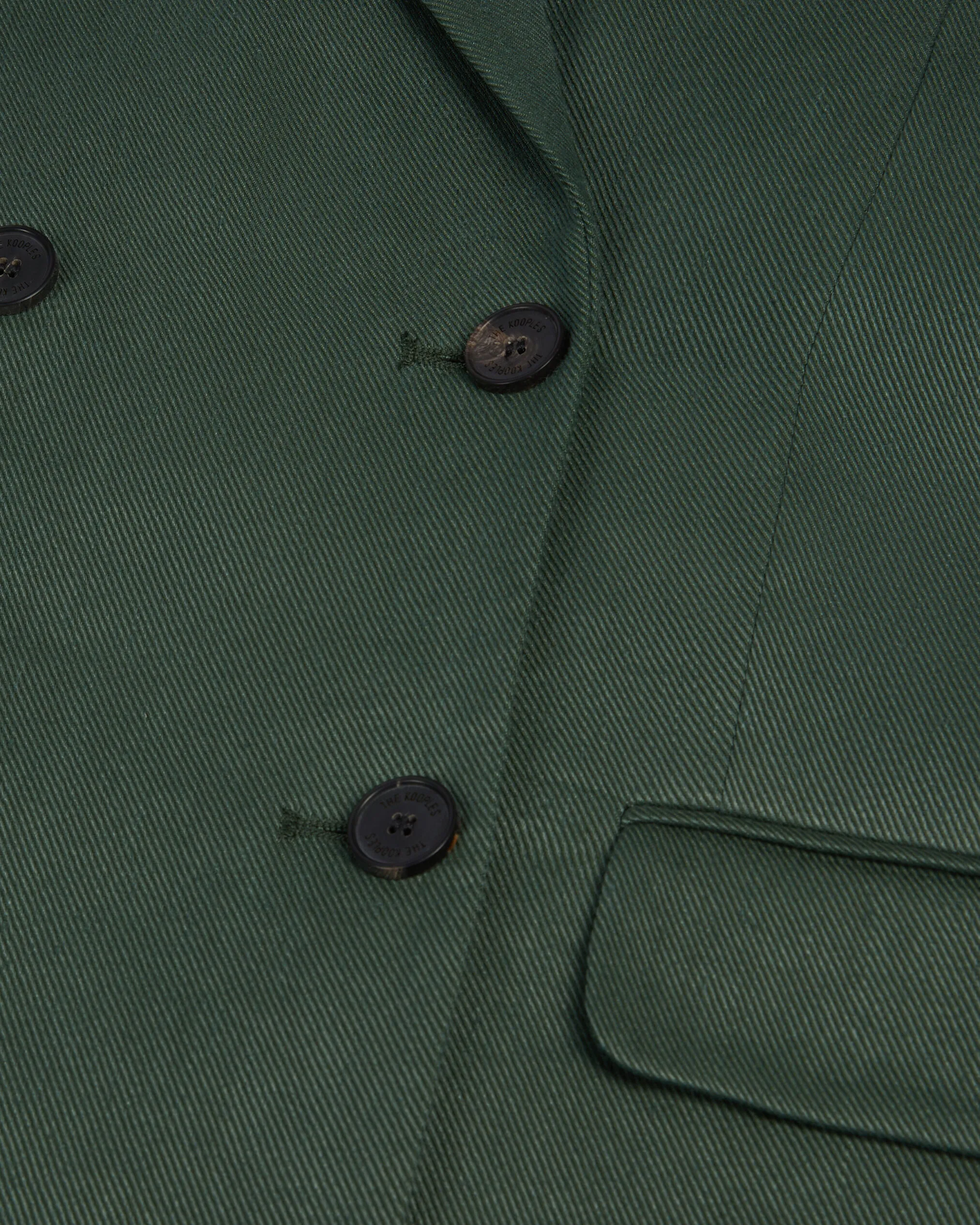 Khaki suit jacket