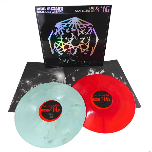 KING GIZZARD AND THE LIZARD WIZARD 'LIVE IN SAN FRANCISCO' 2LP (Colored Vinyl)