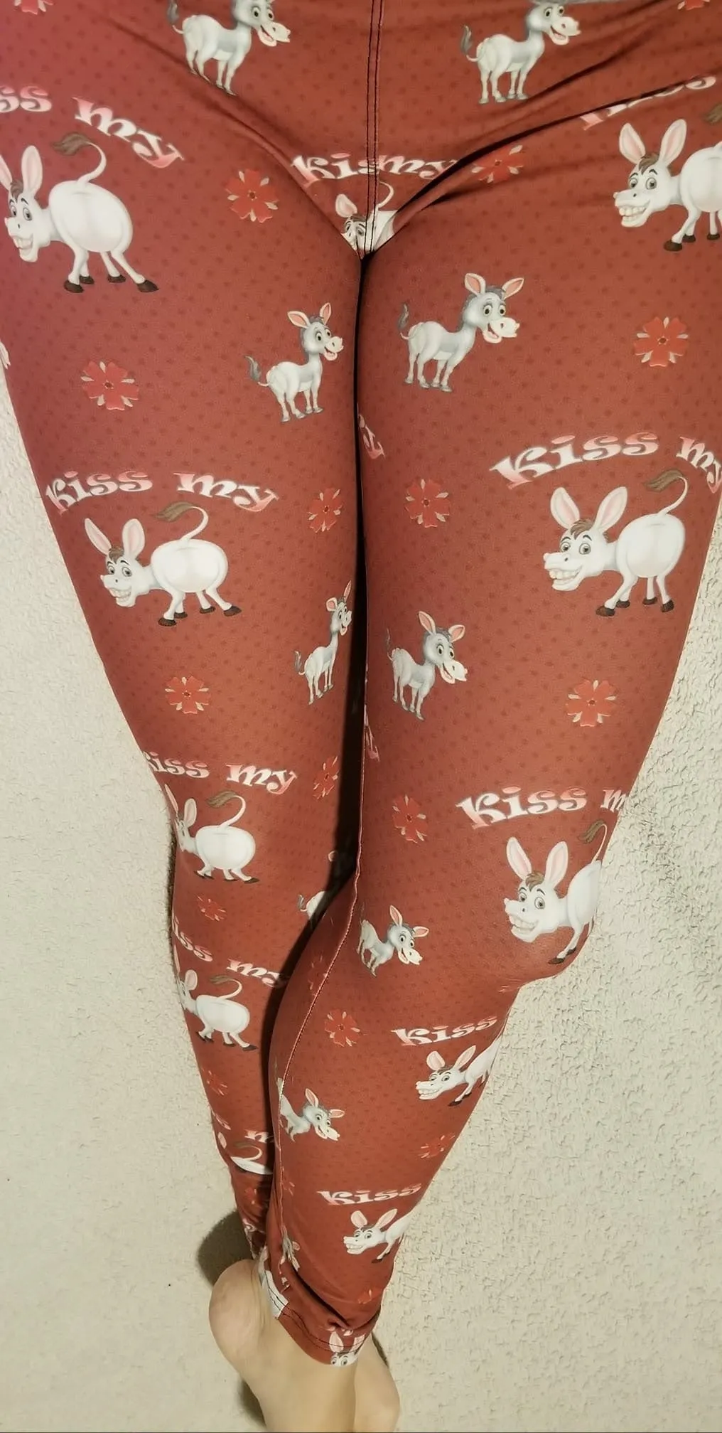 Kiss My Donkey Soft Leggings