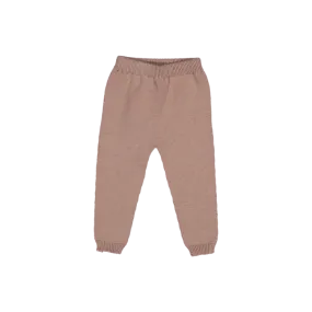 KNIT LEGGINGS.BEBE ORGANIC-Pink