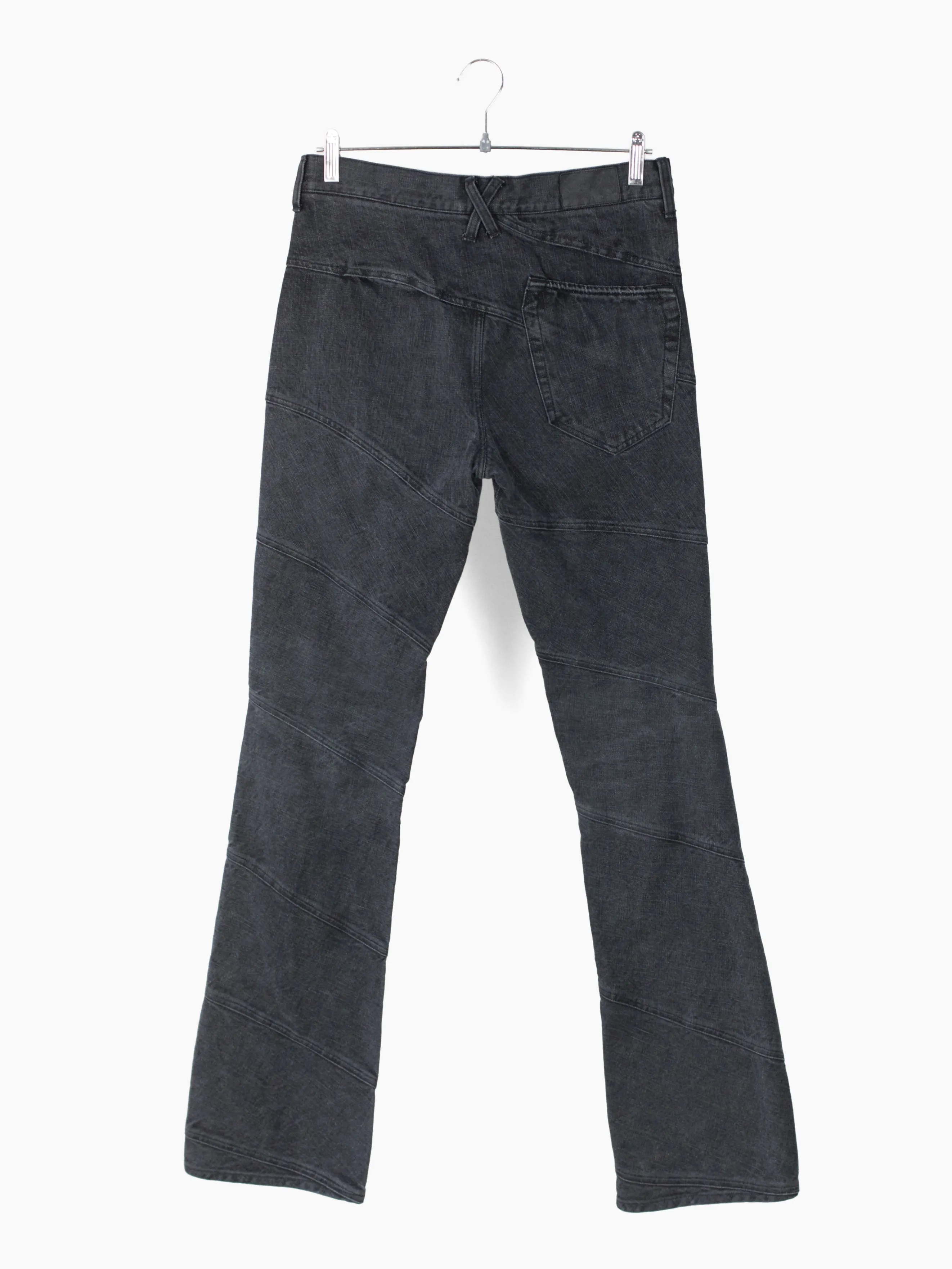 Kozaburo SS24 huibenshop Exclusive Spiral Jeans