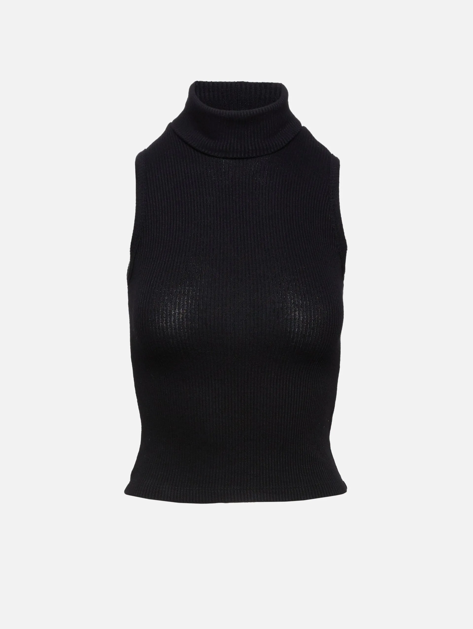 Krista Sleeveless Turtleneck Top