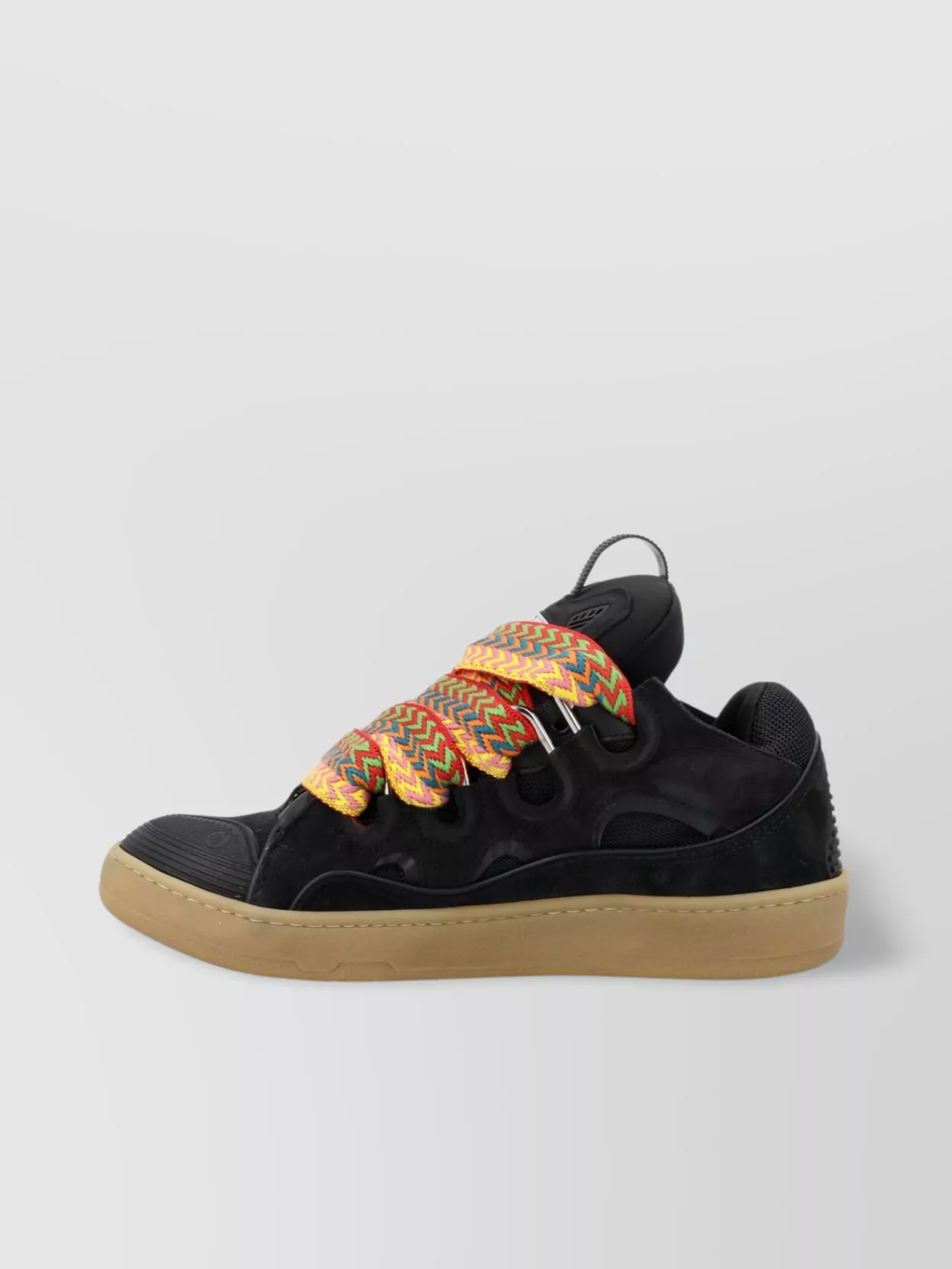 Lanvin   Street sneaker in luxe leather