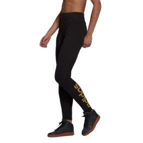 LEGGINGS ADIDAS NERO/ORO