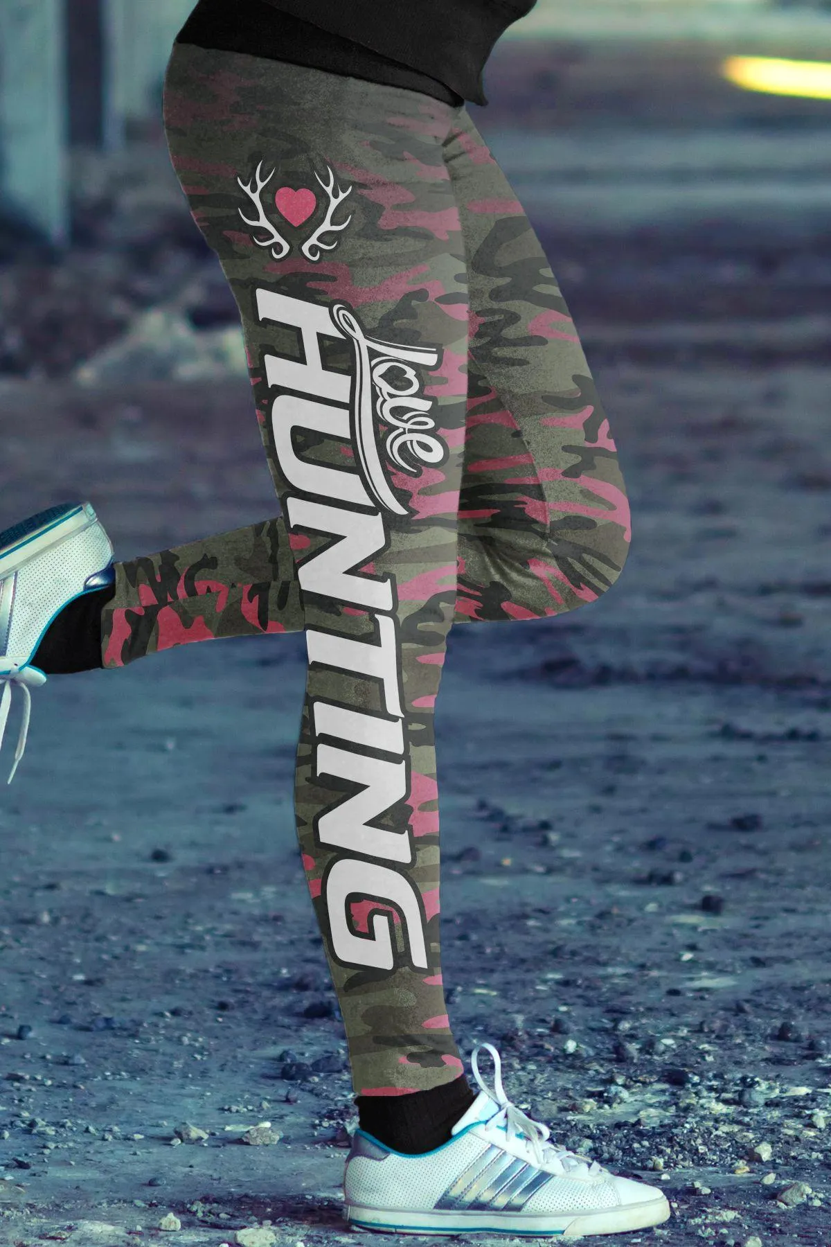 Love Hunting Pink Camo Leggings