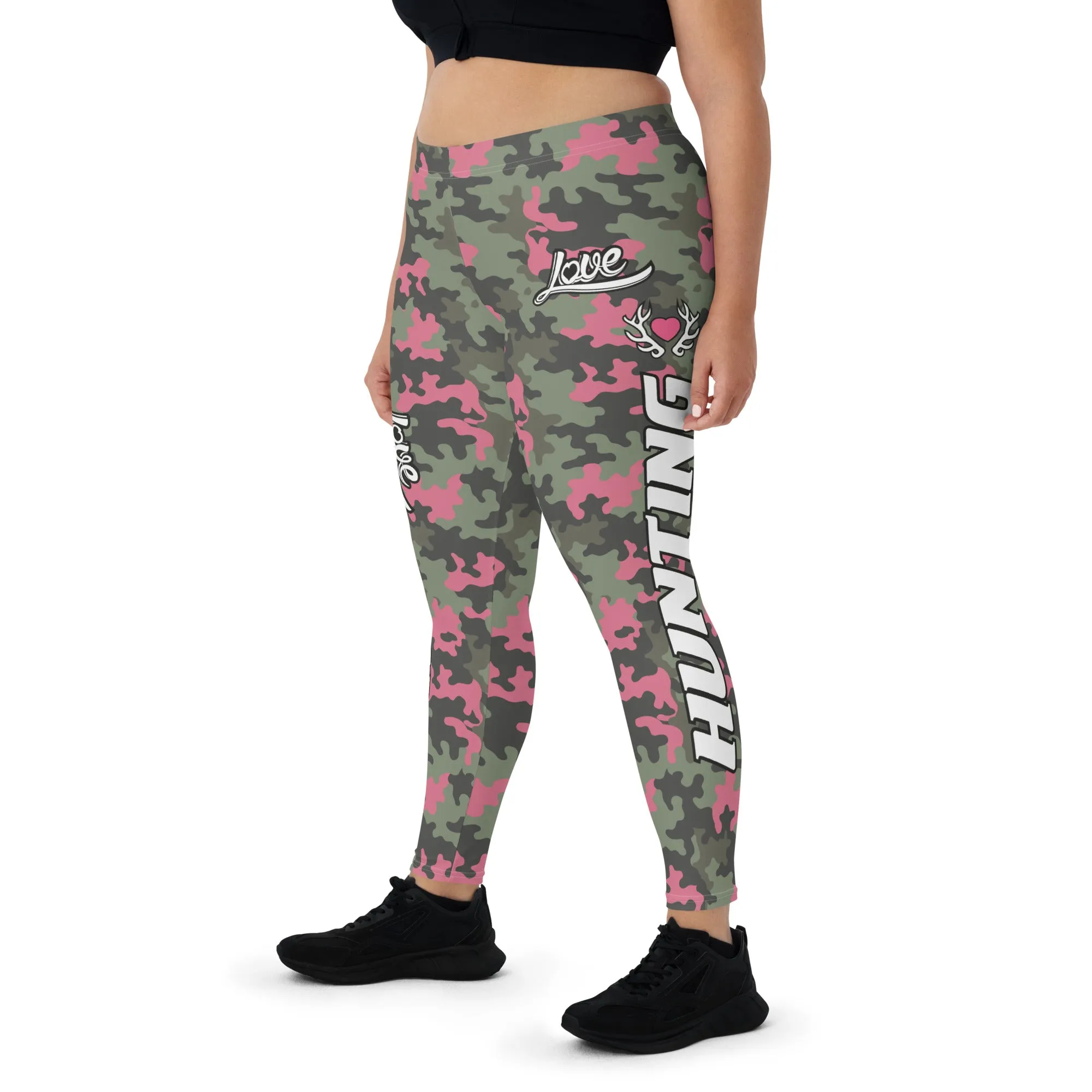 Love Hunting Pink Camo Leggings