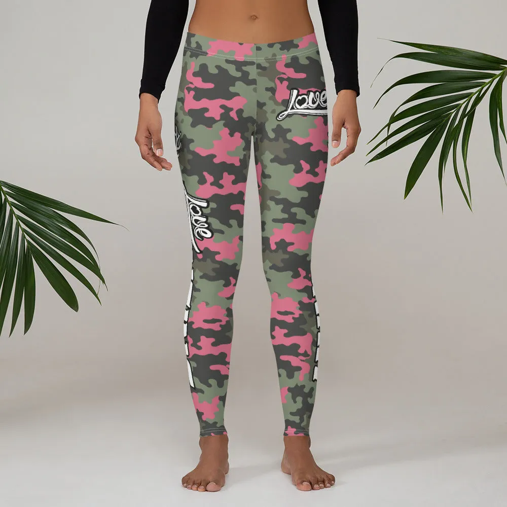 Love Hunting Pink Camo Leggings