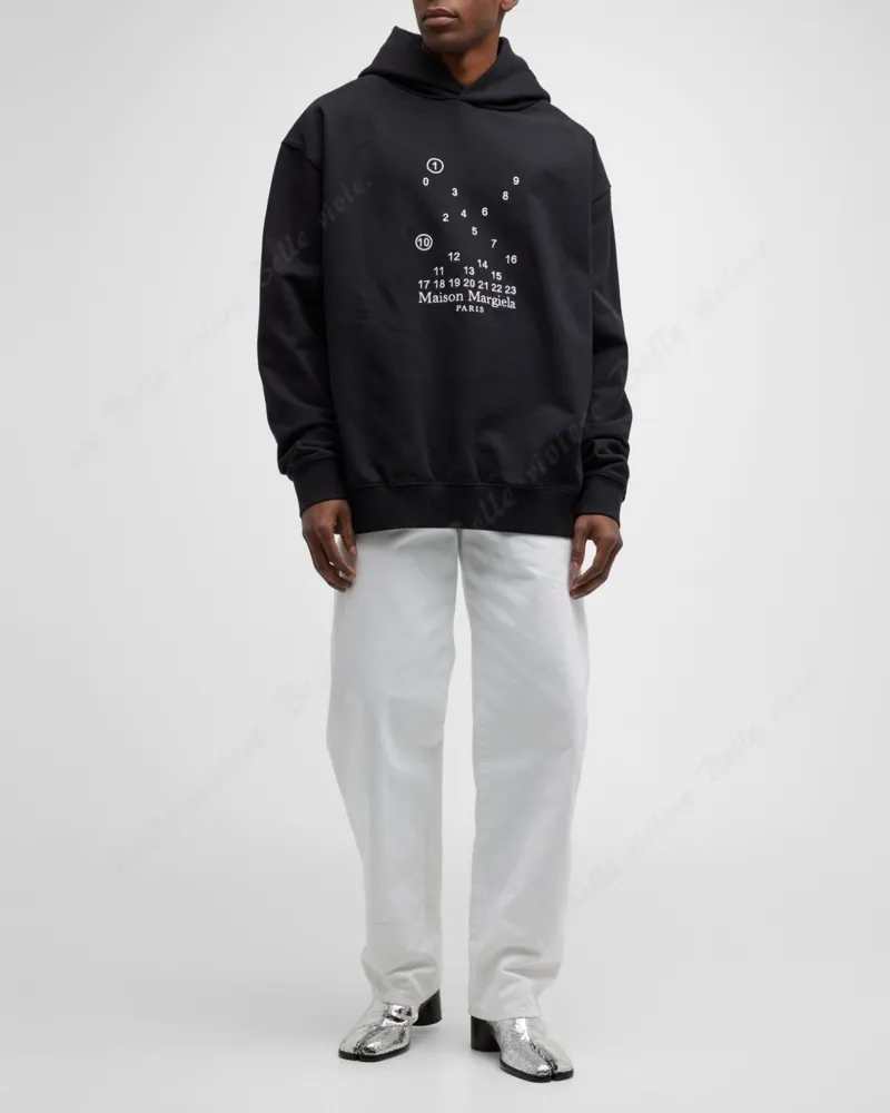 Maison Margiela  |Unisex Street Style Long Sleeves Cotton Oversized Logo