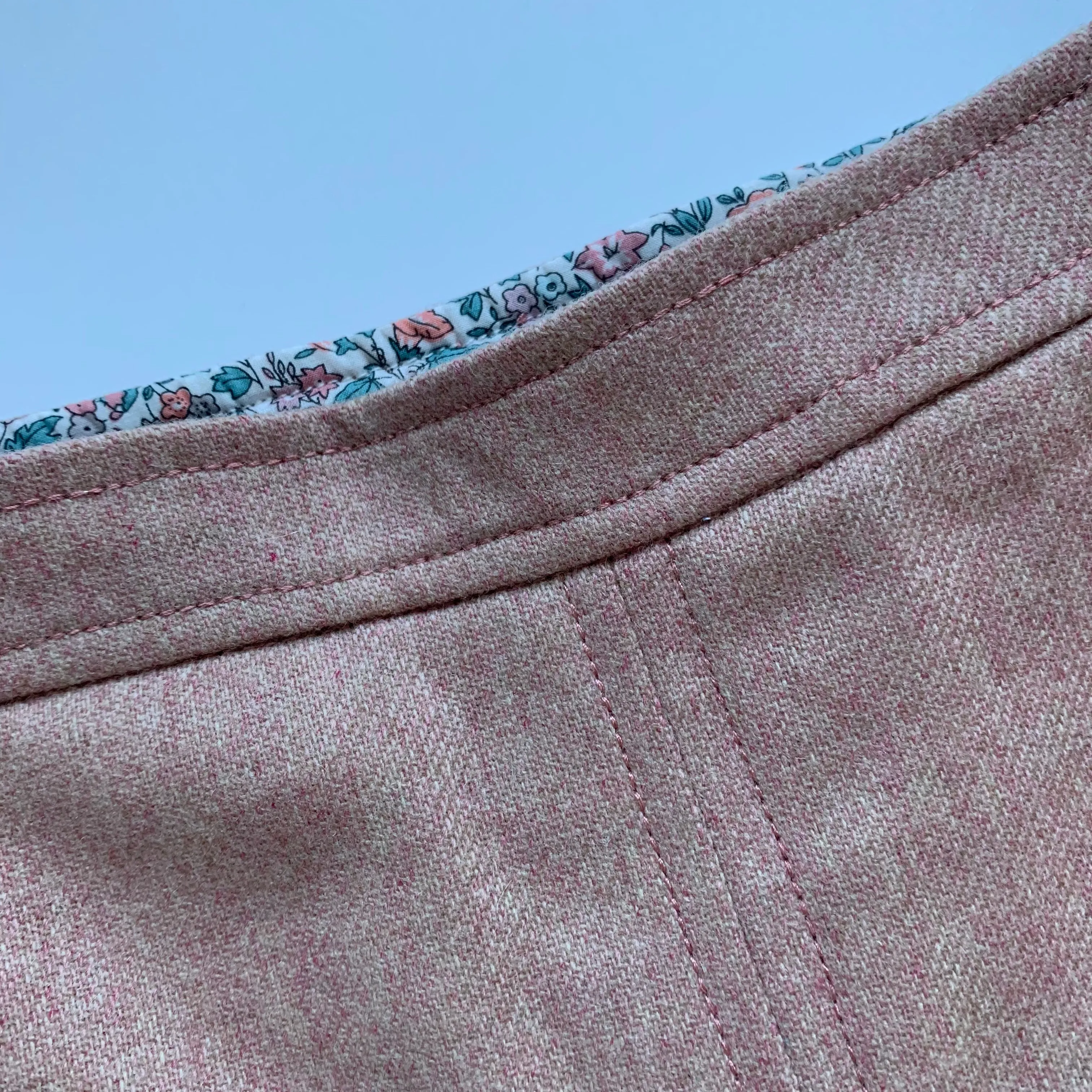 Marie-Chantal Dusty Pink Wool Skirt: 3 Years (Brand New)