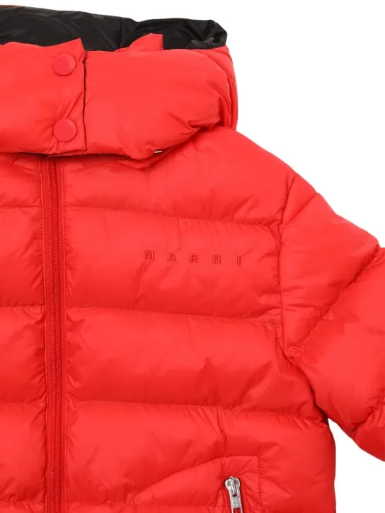 Marni Junior   Poly puffer jacket 