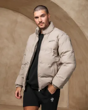 Mens Puffer Jacket - Fossil