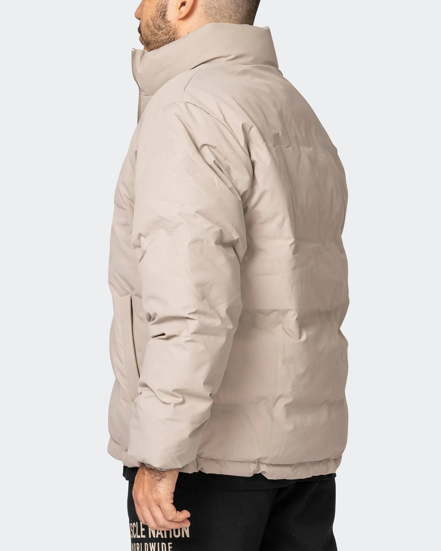 Mens Puffer Jacket - Fossil