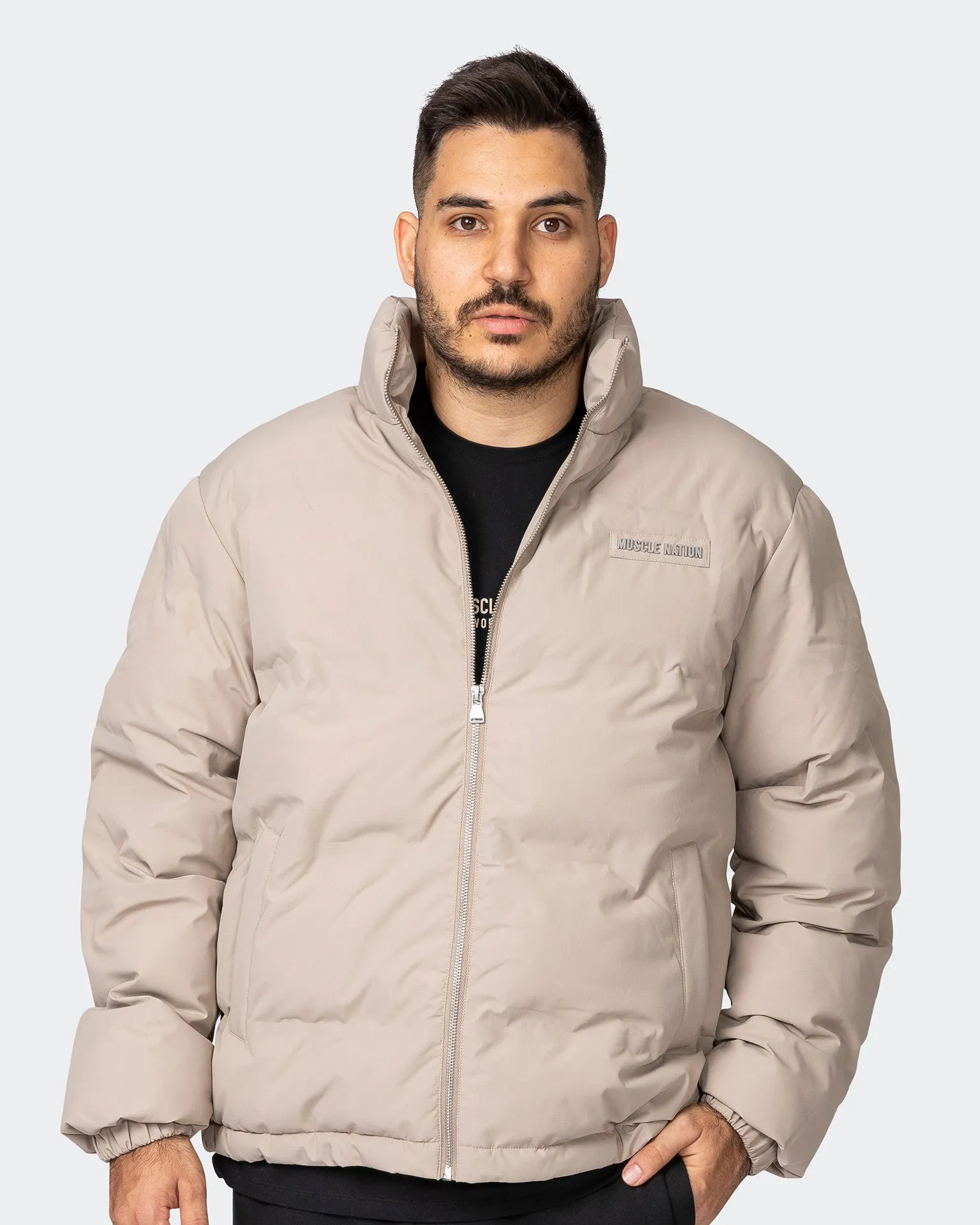 Mens Puffer Jacket - Fossil