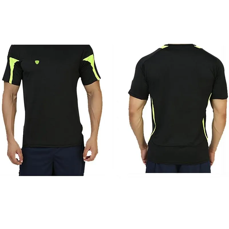 Men's Quick Dry Gym Running Fitness Clothing Short Sleeve Jerseys Tees