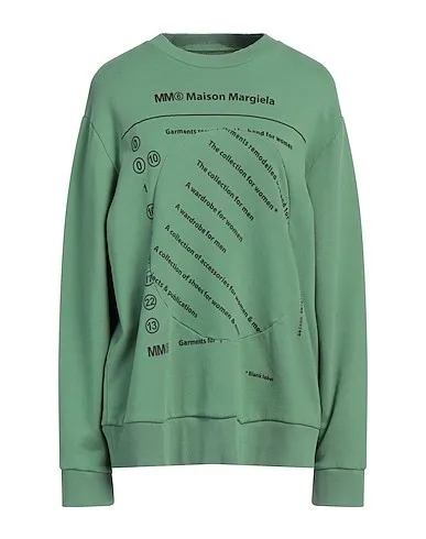 MM6 Maison Margiela  |Crew Neck Street Style Long Sleeves Plain Cotton Logo