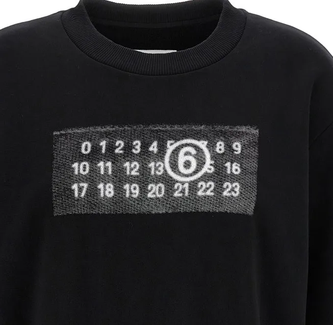 MM6 Maison Margiela  |Street Style Long Sleeves Plain Logo Hoodies & Sweatshirts