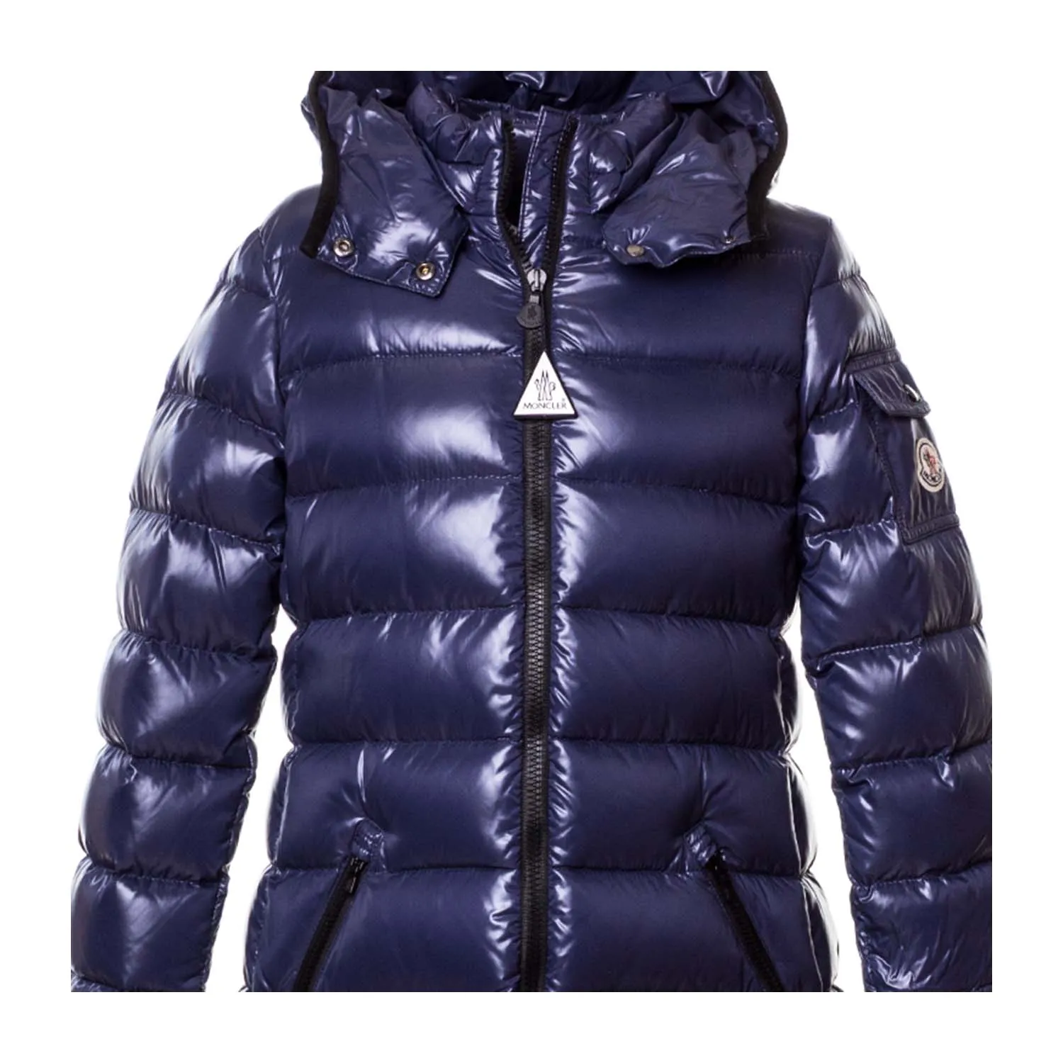 Moncler Blue Moka Down Jacket