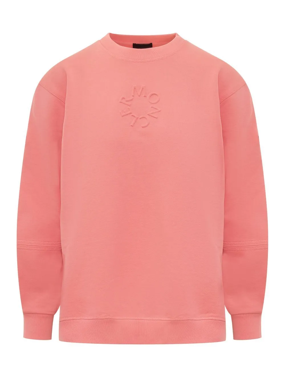 MONCLER  |Crew Neck Street Style Long Sleeves Plain Cotton Logo