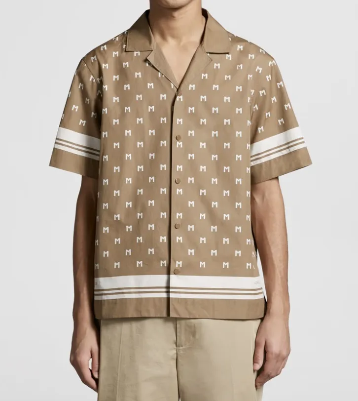 MONCLER  |Monogram Print Shirt