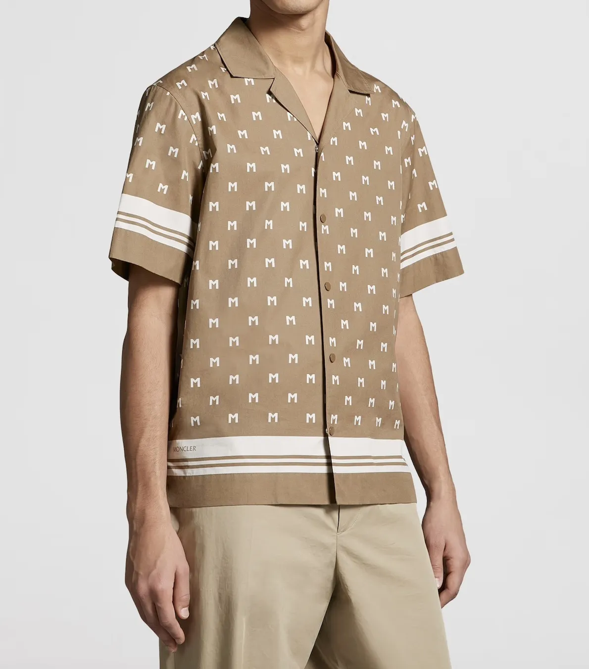 MONCLER  |Monogram Print Shirt