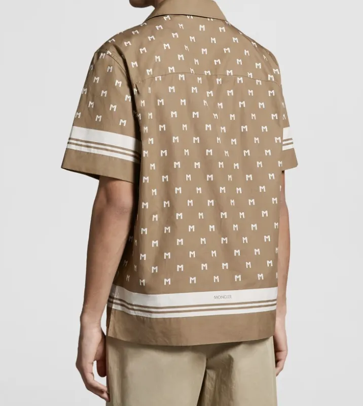 MONCLER  |Monogram Print Shirt