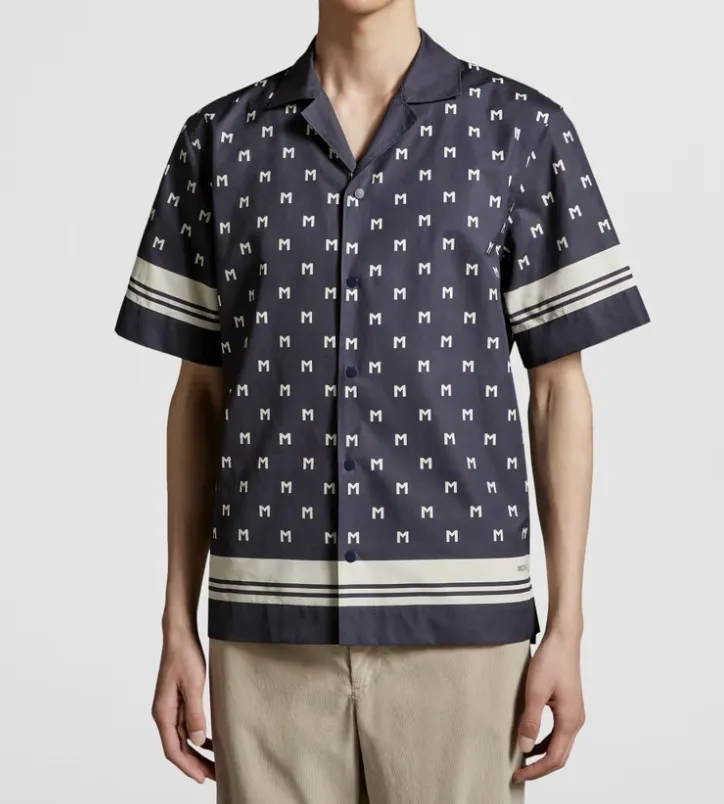 MONCLER  |Monogram Print Shirt