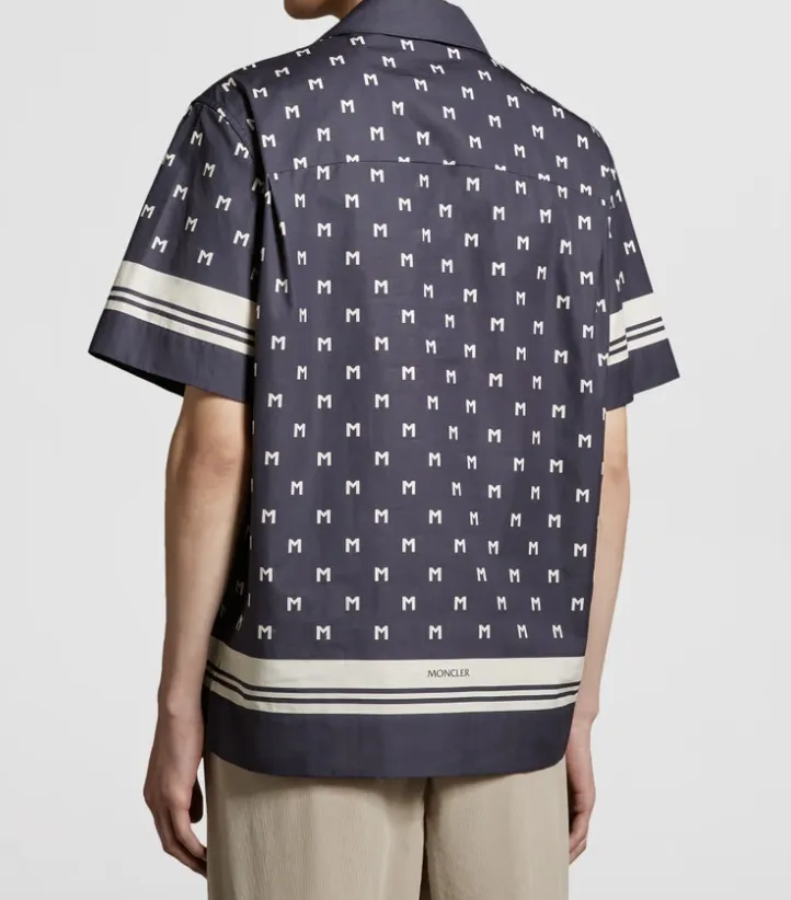 MONCLER  |Monogram Print Shirt