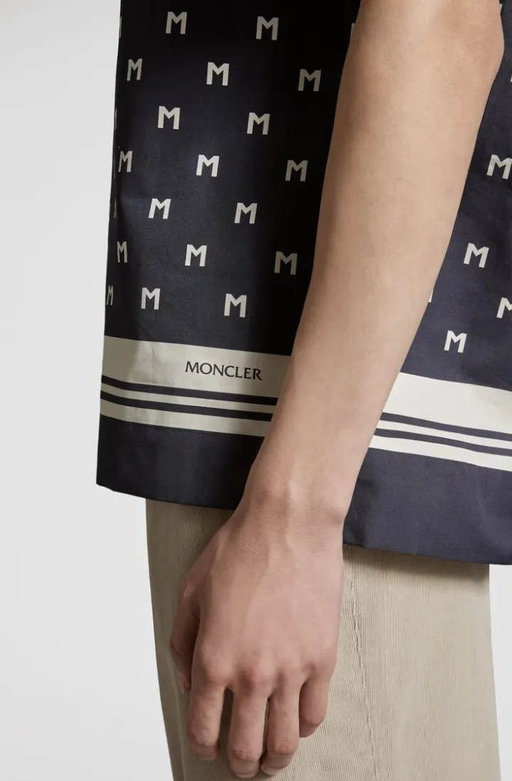 MONCLER  |Monogram Print Shirt