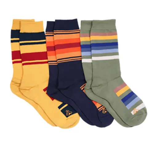 National Park Socks 3 Pack - Yellowstone, Grand Canyon, and Rocky Mountains