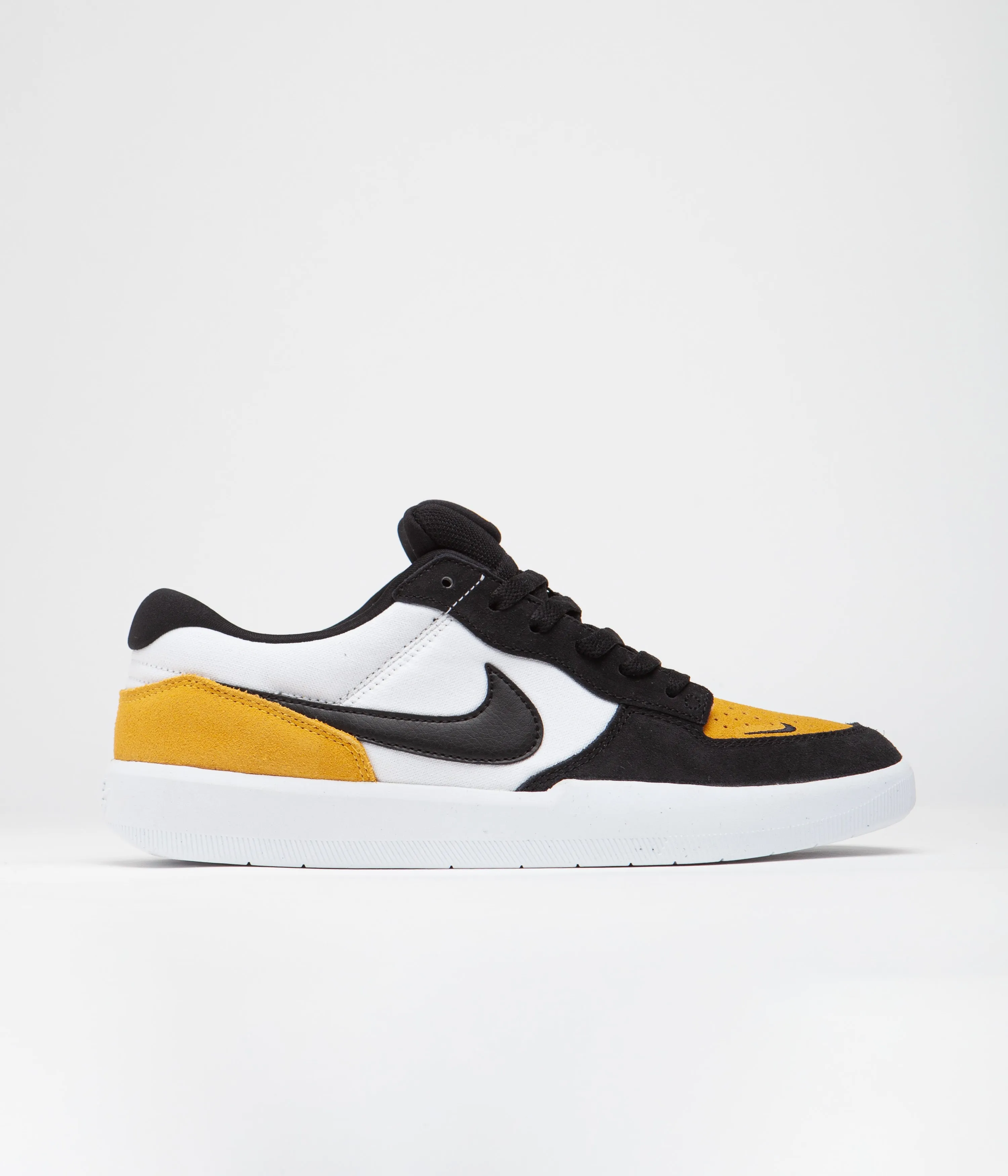 Nike SB Force 58 Shoes - University Gold / Black - White