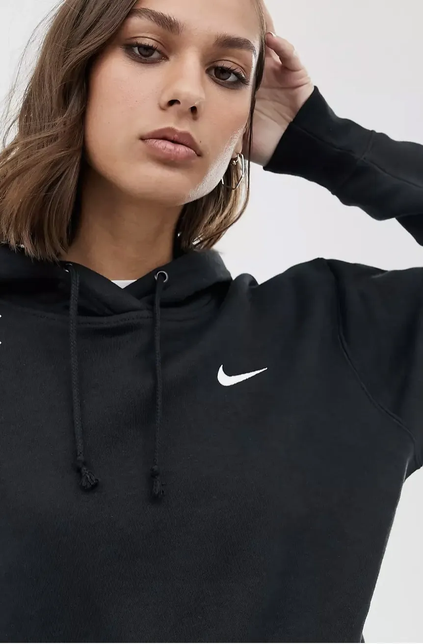 Nike  |Unisex Sweat Street Style Long Sleeves Plain Cotton