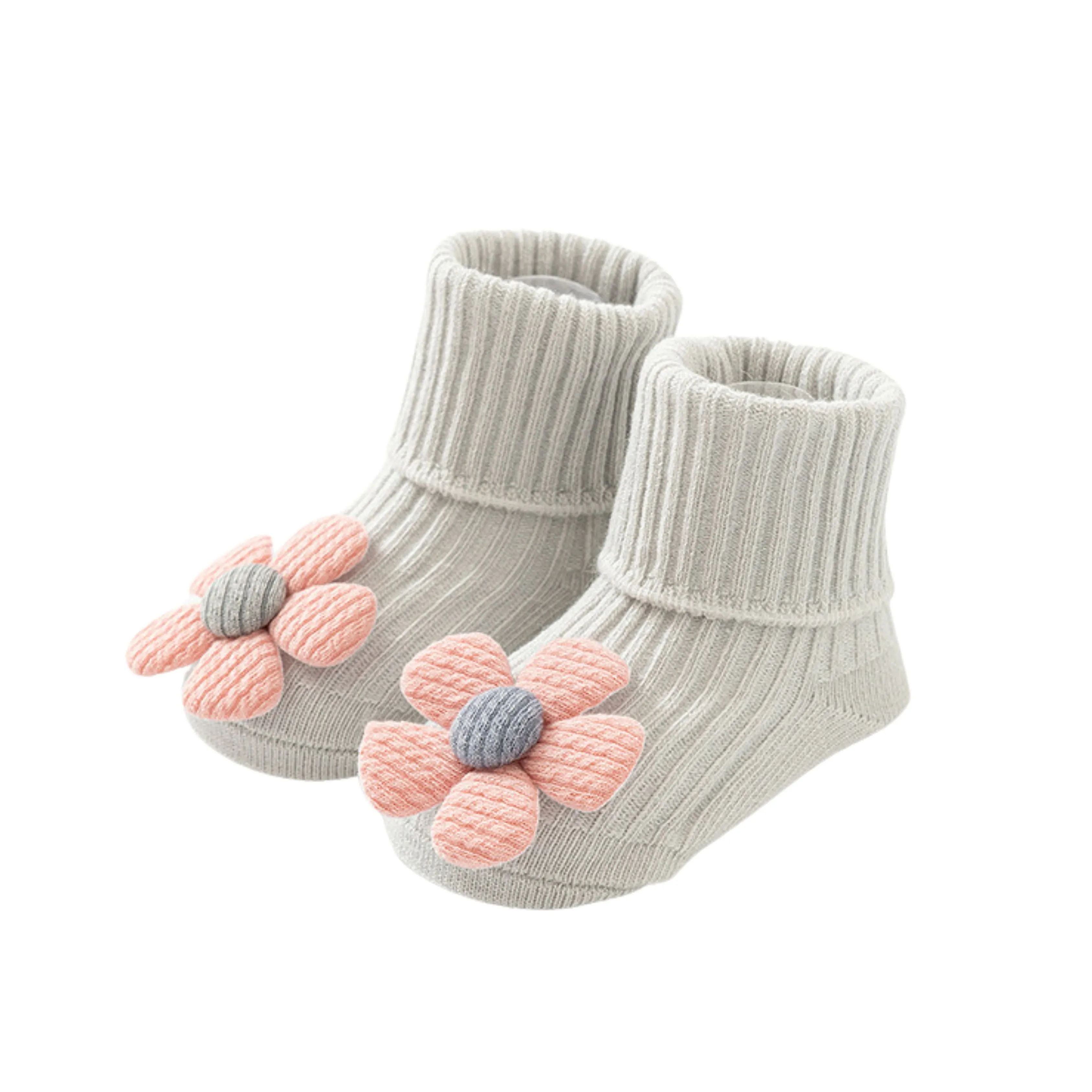 Non-Slip 3D Baby Floor Socks in King of the Jungle