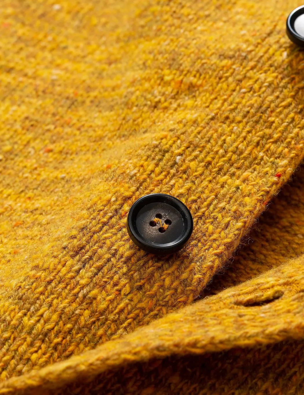 Norse Projects Adam Cardigan Neps - Montpellier Yellow